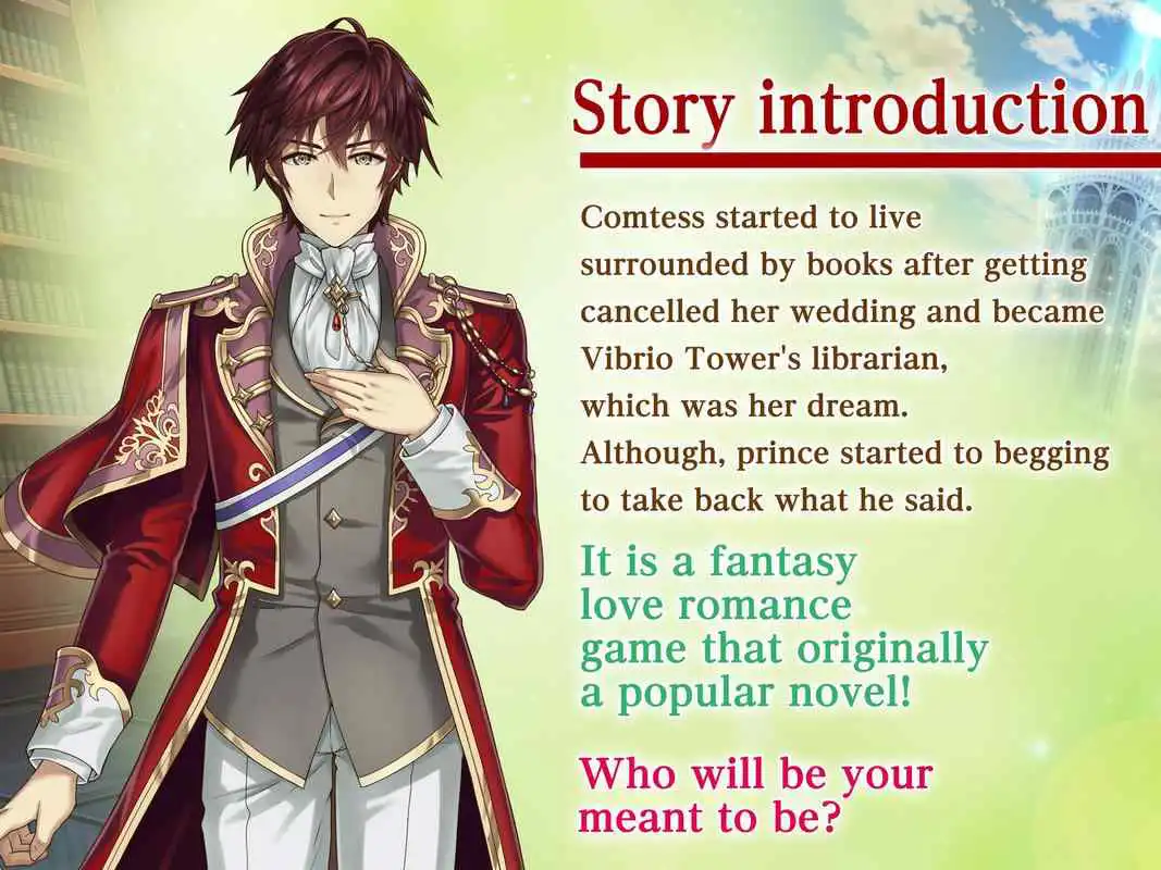 Play First Page of Love | Otome Dating Sim Otome game